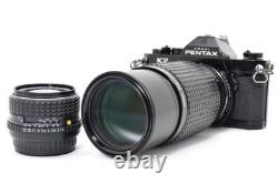 2 Lens N Mint Pentax K2 SLR Film Camera Black SMC 50mm F1.4 70-210mm JAPAN
