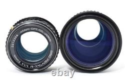 2 Lens N Mint Pentax K2 SLR Film Camera Black SMC 50mm F1.4 70-210mm JAPAN