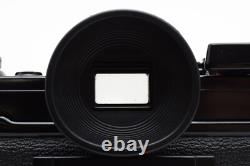 2 Lens Near Mint Box Canon AE-1 Black 35mm SLR Film Camera FD 50mm F1.8 JAPAN