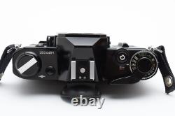 2 Lens Near Mint Box Canon AE-1 Black 35mm SLR Film Camera FD 50mm F1.8 JAPAN