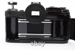 2 Lens Near Mint Box Canon AE-1 Black 35mm SLR Film Camera FD 50mm F1.8 JAPAN