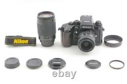 2 Lens Top MINT Late Nikon F4 35mm Film Camera AF 28-70mm 70-300mm From JAPAN