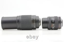 2 Lens Top MINT Late Nikon F4 35mm Film Camera AF 28-70mm 70-300mm From JAPAN