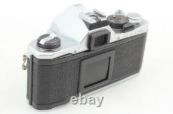 2 Lens Top MINT Pentax MX Silver Film Camera M 50mm f1.7/ 28mm f2.8 From JAPAN