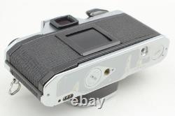 2 Lens Top MINT Pentax MX Silver Film Camera M 50mm f1.7/ 28mm f2.8 From JAPAN