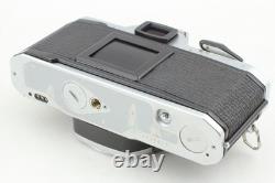 2 Lens Top MINT Pentax MX Silver Film Camera M 50mm f1.7/ 28mm f2.8 From JAPAN