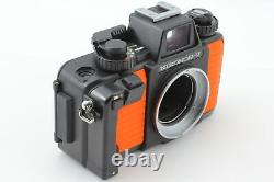 2 Lens Top MINT with Flash Nikon Nikonos V Orange Film Camera UW 35mm F2.5 JAPAN