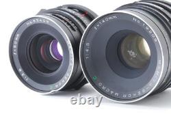 2ens NEAR MINT Mamiya RB67 Pro S Film Camera Sekor C 90mm f3.8 Lens From JAPAN