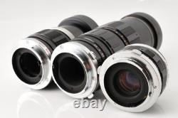 3Lens N Mint Olympus PEN FT 35mm Film Camera Black with38mm f/1.8 Japan #1114