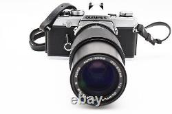 3 lens Excellent+++++ Olympus OM-1 35mm SLR Film Camera AUTO-S 50mm F1.8 JAPAN