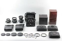 4 LensN MINT+++Horseman VH Camera + 125mm 150mm 210mm 300mm FBx3 from JPN 1198