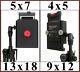 4x5 (9x12 cm) Pinhole Camera or 5x7 (13x18 cm) Pinhole Camera