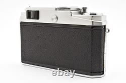50mm F/1.8? MINT? Konica IIIA III A Rangefinder 35mm Film Camera Lens JAPAN