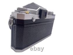 685xxxx Nikon F Eyelevel Silver SLR Film Camera + Nikkor S Auto 50mm f1.4 Lens