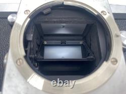 685xxxx Nikon F Eyelevel Silver SLR Film Camera + Nikkor S Auto 50mm f1.4 Lens