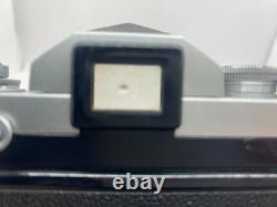 685xxxx Nikon F Eyelevel Silver SLR Film Camera + Nikkor S Auto 50mm f1.4 Lens