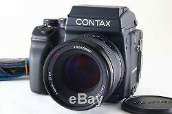 AB- Exc CONTAX 645 Camera withPlanar 80mm f/2 T Lens, MF-2, MFB-1 220 Back 5279