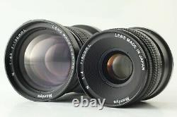 ALL CLA'd MINT+++ Mamiya 7II Black + 43,65,80,150mm 4Lens + 2Finder From JAPAN