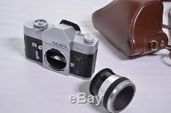 ALPA 10d Camera SLR with 40mm Macro Kilfit Makro Kilar E C lens Original Case