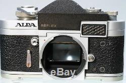 ALPA MODEL 6C FILM REFLEX SLR CAMERA With KERN MACRO-SWITAR 50MM F/1.8 AR LENS