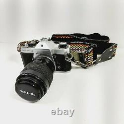 ASAHI PENTAX SPOTMATIC F film Rexagon Promaster 7 Lens 1.4-5.6 f=70-210mm Camera