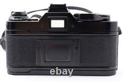 AS-IS? Canon AE-1 Program Black 35mm Film Camera New FD 50mm F1.4 From JAPAN