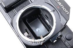 AS-IS? Canon AE-1 Program Black 35mm Film Camera New FD 50mm F1.4 From JAPAN