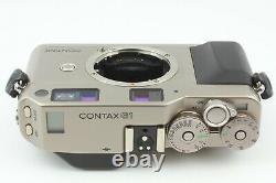 AS-IS Contax G1 Green Label Camera + 45mm f2 90mm f2.8 Lens From Japan #243