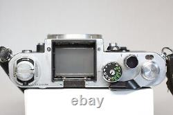 AS IS Nikon F2 Photomic Black SLR Film Camera & Nikkor 43-86mm F/3.5 Lens