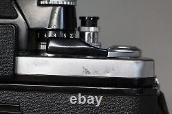 AS IS Nikon F2 Photomic Black SLR Film Camera & Nikkor 43-86mm F/3.5 Lens