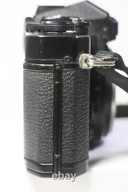 AS IS Nikon FE 35mm SLR Film Camera Nikkor-O Auto 35mm F/2 Non Ai Lens