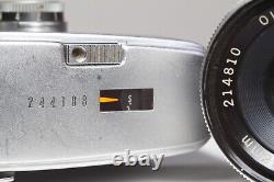 AS IS Olympus Pen F Half Frame Camera F. Zuiko Auto-S 38mm F/1.8 Lens