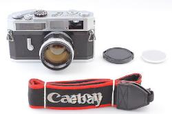 A MINT Canon Model 7 Rangefinder Film Camera L39 LTM 50mm f1.4 Lens From JAPAN