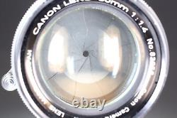 A MINT Canon Model 7 Rangefinder Film Camera L39 LTM 50mm f1.4 Lens From JAPAN