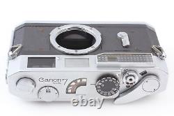 A MINT Canon Model 7 Rangefinder Film Camera L39 LTM 50mm f1.4 Lens From JAPAN