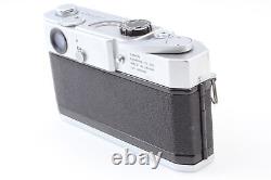 A MINT Canon Model 7 Rangefinder Film Camera L39 LTM 50mm f1.4 Lens From JAPAN