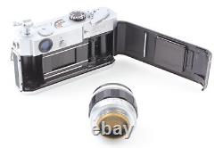A MINT Canon Model 7 Rangefinder Film Camera L39 LTM 50mm f1.4 Lens From JAPAN