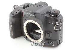 A MINT Minolta a7? 7 Maxxum Dynax alpha 35mm Film Camera AF 28-85 Lens JAPAN
