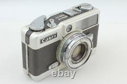 All Works MINT with Filter Canon Demi EE17 35mm Half Film Camera From JAPAN