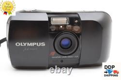 All works MINT withStrap Olympus? Mju Black 35mm F/3.5 Lens Film Camera JAPAN