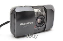 All works MINT withStrap Olympus? Mju Black 35mm F/3.5 Lens Film Camera JAPAN