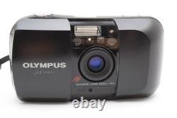 All works MINT withStrap Olympus? Mju Black 35mm F/3.5 Lens Film Camera JAPAN