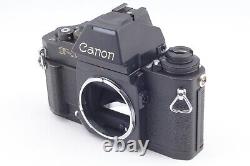 Almost MINT? Canon New F-1 SLR Camera NFD 50mm F1.4 Lens AE Finder From Japan