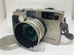 Almost MINT Contax G2 35mm Rangefinder Film Camera + 28mm F2.8 Lens from Japan