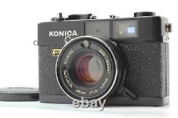 Almost MINT Konica C35 FD Black Film Camera Hexanon 38mm f1.8 Lens From JAPAN