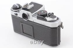 Almost MINT Nikon FE Silver 35mm Film Camera Ai 43-86mm f3.5 Lens F From JAPAN