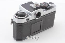 Almost MINT Nikon FE Silver 35mm Film Camera Ai 43-86mm f3.5 Lens F From JAPAN