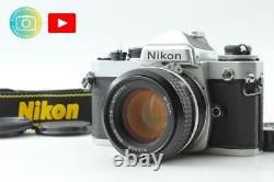 Almost MINT Nikon FE Silver SLR 35mm Film Camera Ai 50mm f/1.4 Lens From JAPAN