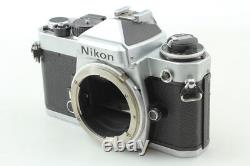 Almost MINT Nikon FE Silver SLR 35mm Film Camera Ai 50mm f/1.4 Lens From JAPAN