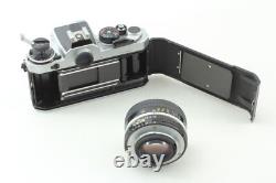 Almost MINT Nikon FE Silver SLR 35mm Film Camera Ai 50mm f/1.4 Lens From JAPAN